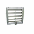 Curtilage RSI  18inch  Louver Wall Mounted Window with solar powered opener CU3194159